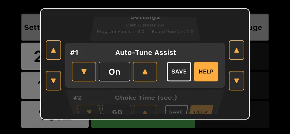 Auto-Tune Settings